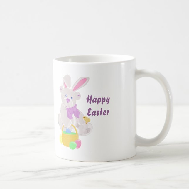 Caneca De Café Páscoa Urso (Direita)