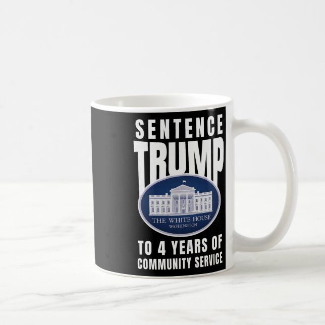 Caneca De Café Passagem Para 4 Anos De Serviço Comunitário 9 (Direita)