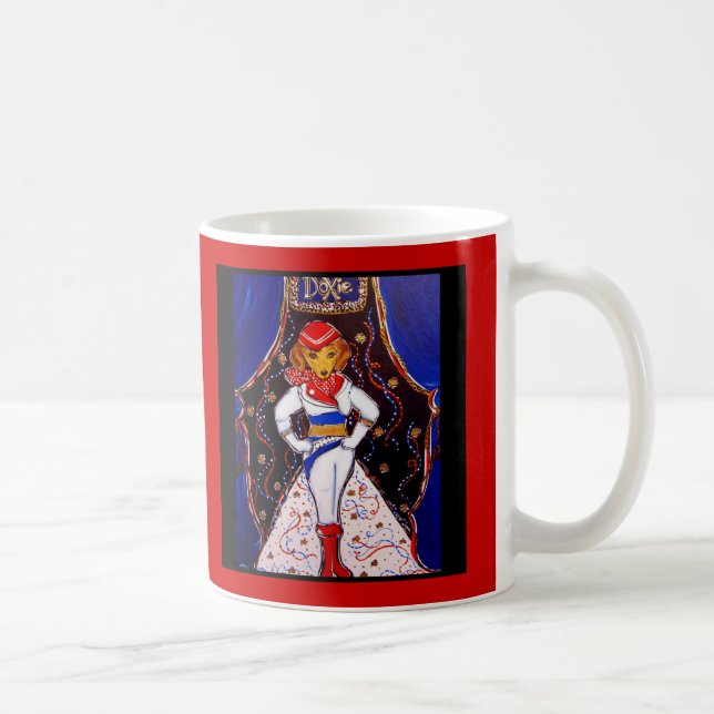 Caneca De Café Passarela Doxie (Direita)