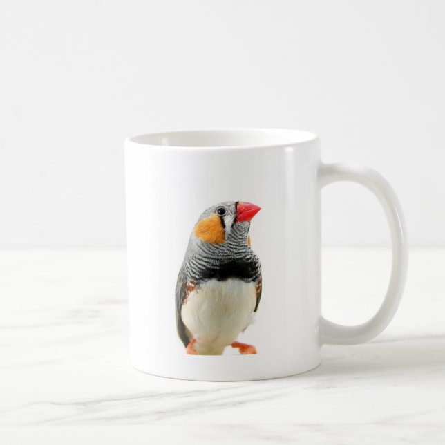 Caneca De Café Passarinho de zebra (Direita)