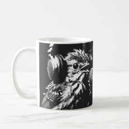 Caneca De Café Pássaro Cantando
