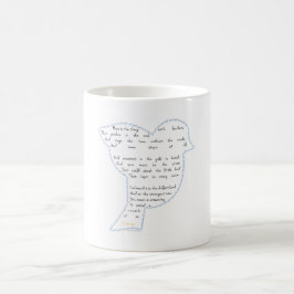 Caneca De Café Pássaro da esperança