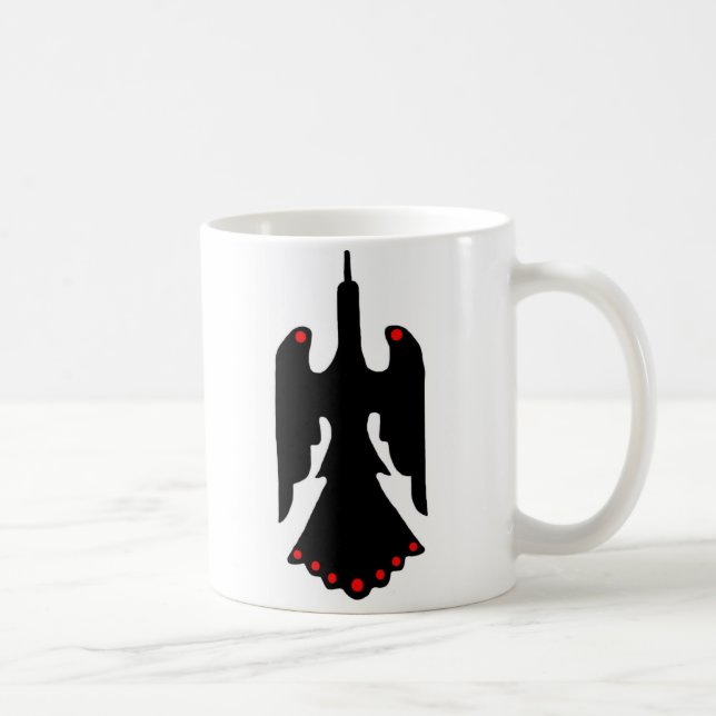 Caneca De Café Pássaro de água do Peyote (Direita)