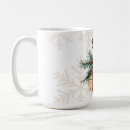 Caneca De Café Pássaro de Natal