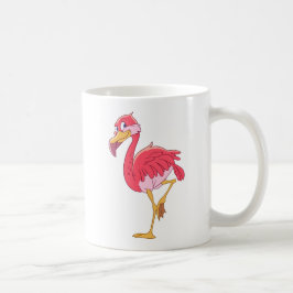Caneca De Café Pássaro do flamingo