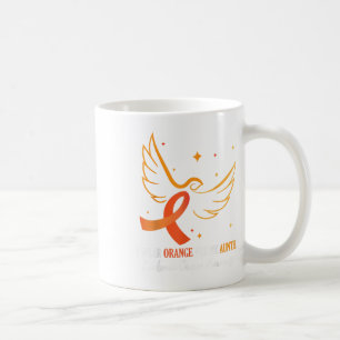Caneca De Café Passaro Eu Uso Laranja Para Minha Tia Leucemia Can