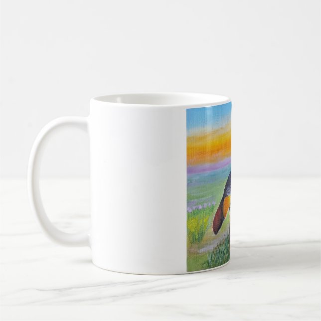 Caneca De Café Pássaro maravilhoso (Esquerda)