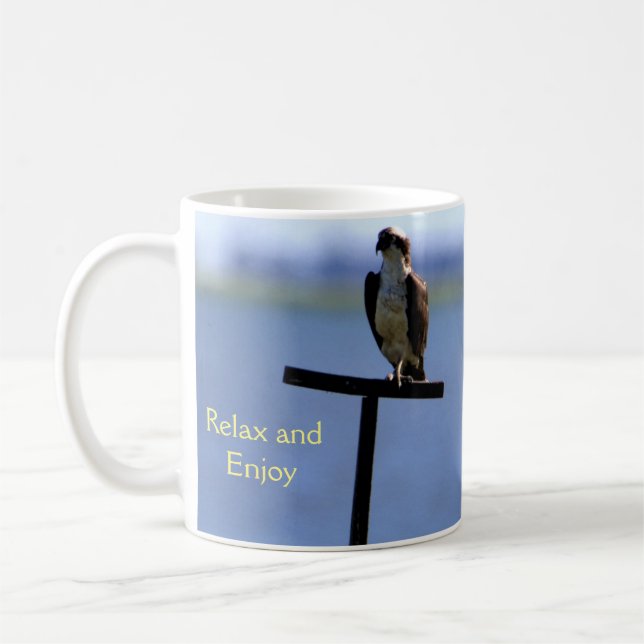 Caneca De Café Pássaro Osprey (Esquerda)