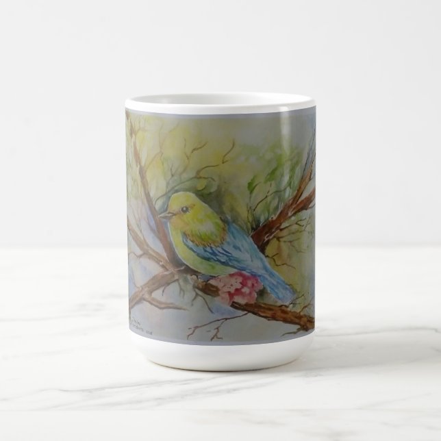 Caneca De Café Pássaro pequeno (Centro)