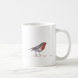 Caneca De Café pássaro Robin