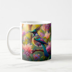 Caneca De Café Pássaro Verde de Jay Fantasy