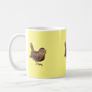 Caneca De Café Pássaro Wren (Troglodytes Troglodytes)