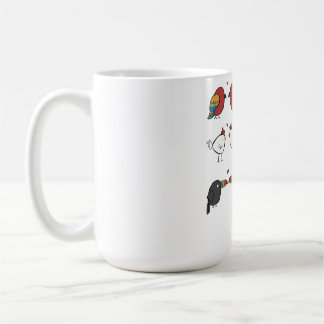 Caneca De Café Pássaros Apaixonados