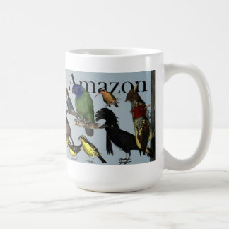 Caneca De Café Pássaros da bacia de Amazon