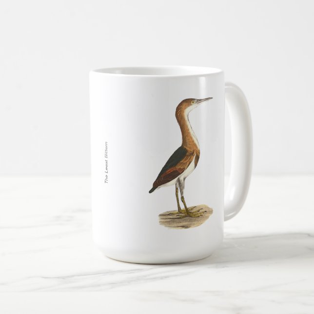 Caneca De Café Pássaros de Nova Iorque (Ixobrychus exilis) (Frente Esquerda)