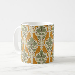 Caneca De Café Pássaros em uma Mug de Café de Berry Bramble