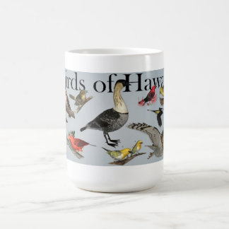 Caneca De Café Pássaros endémicos de Hawai'i