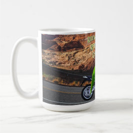 Caneca De Café Passear pela Motocicleta Gecko Personalizada de Re