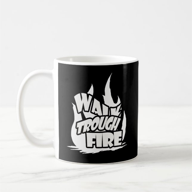 Caneca De Café Passear pelo fogo (Esquerda)