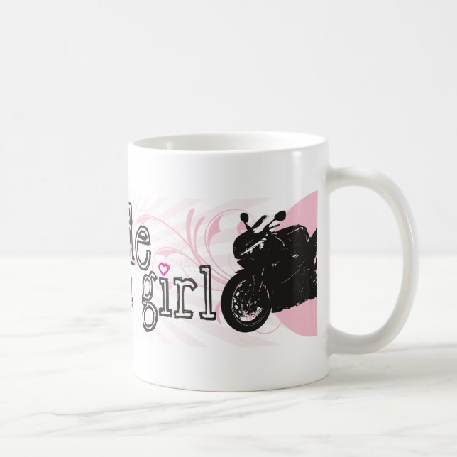 Caneca De Café Passeio como uma menina (Direita)