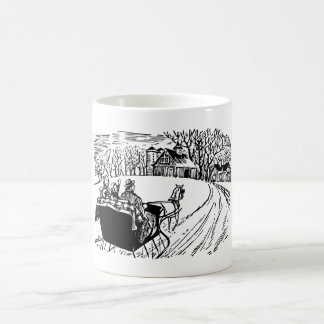 Caneca De Café Passeio de inverno