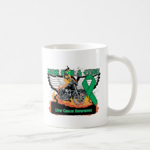 Caneca De Café Passeio do câncer de figado para uma cura