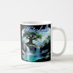 Caneca De Café Passeio pela Natureza Rústica até Cachoeiras ao Ar