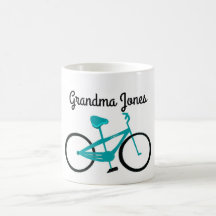 Passeios de bicicleta da vovó