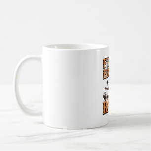 Caneca De Café Passeios de Vassoura Grátis Desenho de Bruxa de Ha