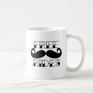 Caneca De Café Passeios livres do bigode