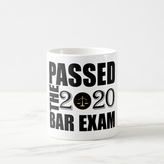 Caneca De Café Passou no exame de Bar 2020 (Centro)