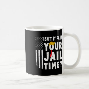 Caneca De Café Passou O Seu Pavilhão Do Tempo Da Prisão Usa Engra