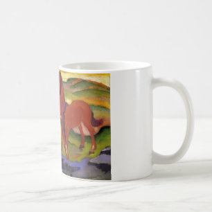 Caneca De Café Pastando cavalos IV (os cavalos vermelhos) por