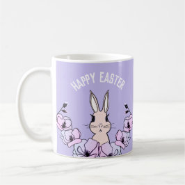 Caneca De Café Pastel Bunny Magnolia Páscoa Flor