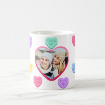Pastel Candy Heart Mug