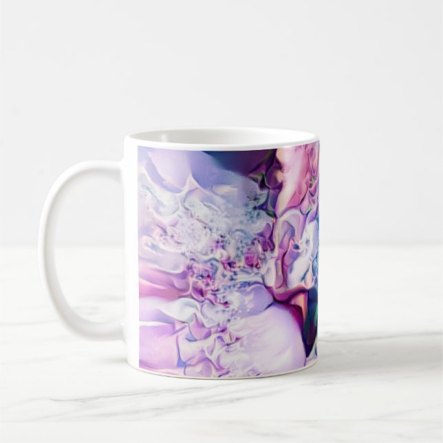 Caneca De Café Pastel Cat Dreamscape (Esquerda)