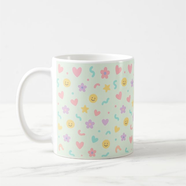 Caneca De Café Pastel color mug (Esquerda)