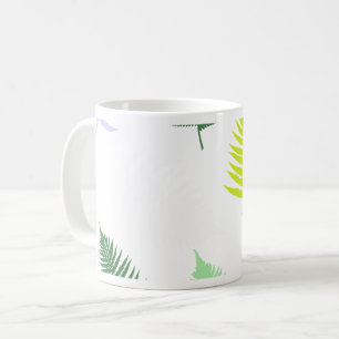 Caneca De Café Pastel Colors Lucky Fern