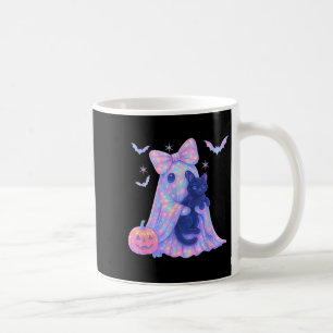 Caneca De Café Pastel Galaxy Ghost Halloween Girl Kids Ghost Coqu