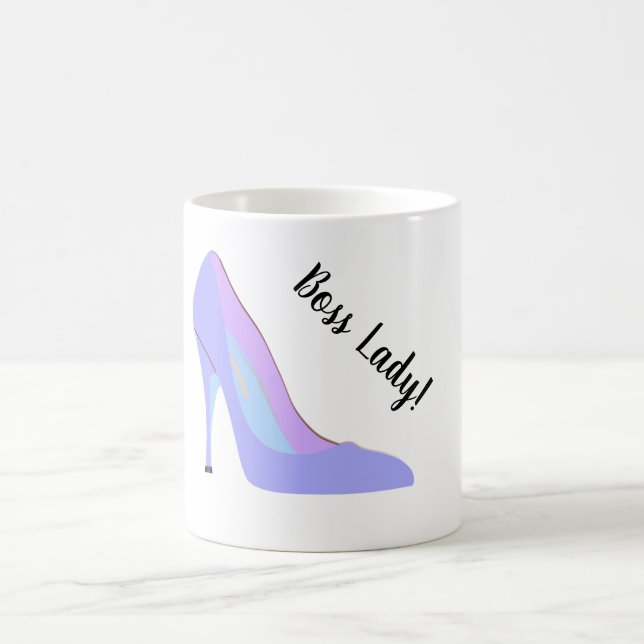 Caneca De Café Pastel High Heels Para Calçados De Mulheres Chefe (Centro)