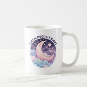 Caneca De Café Pastel Moonlit Fantasy Night