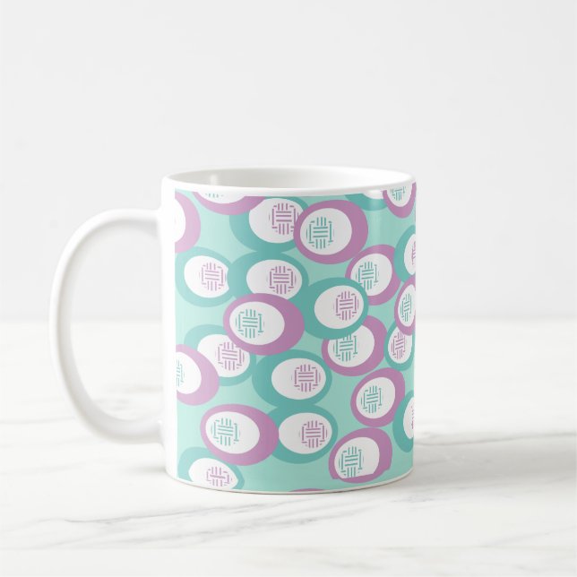 Caneca De Café Pastel Oval (Esquerda)