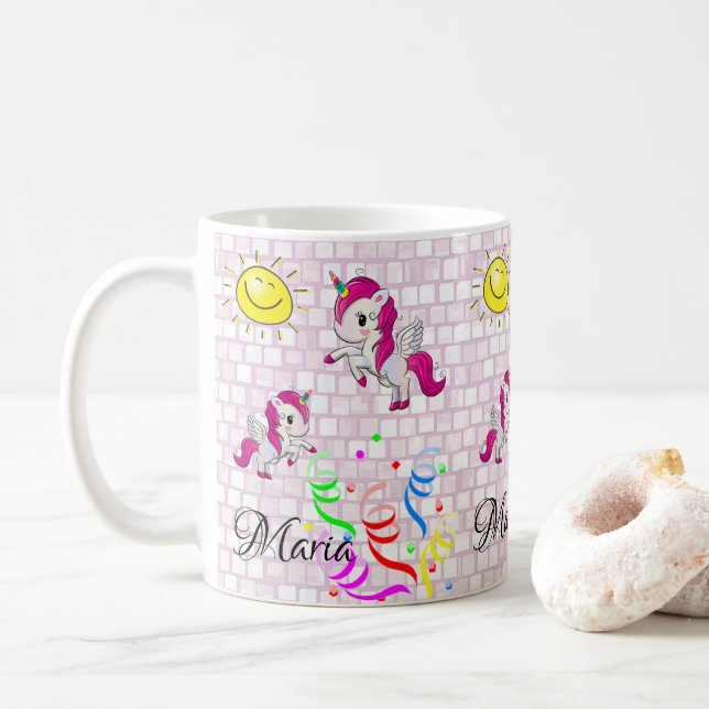 Caneca De Café Pastel Pony Mug (Com Donut)