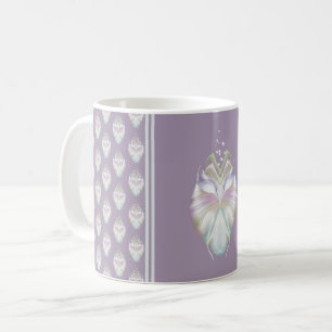 Caneca De Café Pastel Purple Oracle Owl