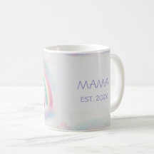 Pastel Rainbow Ma Mug personalizado - presente per