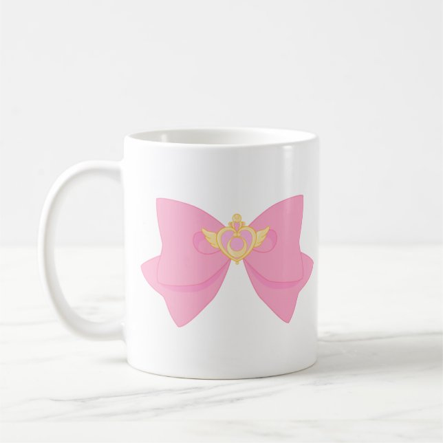 Caneca De Café Pastel Sailor Moon Crisis Heart and Arco (Esquerda)