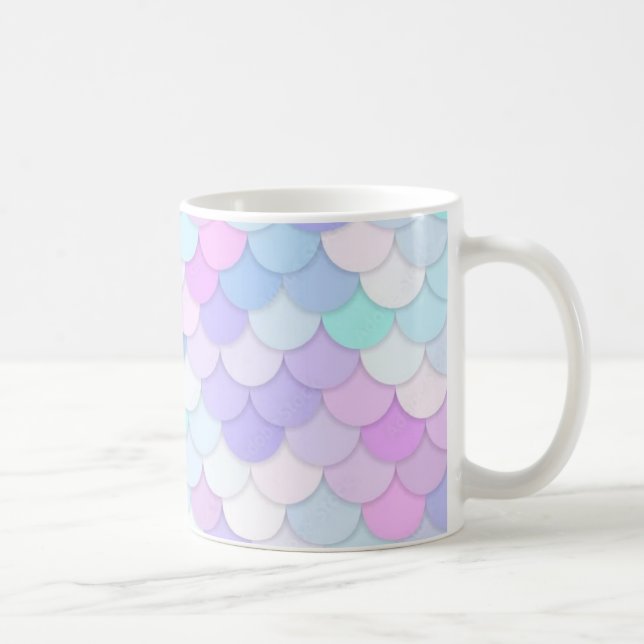Caneca De Café Pastel Scales Mug (Direita)