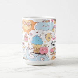 Caneca De Café Pastel Summer Vibes
