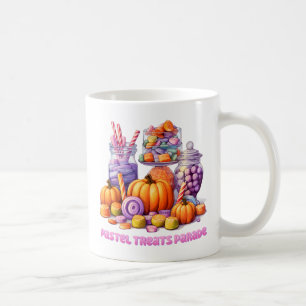 Caneca De Café Pastel Treats Parade