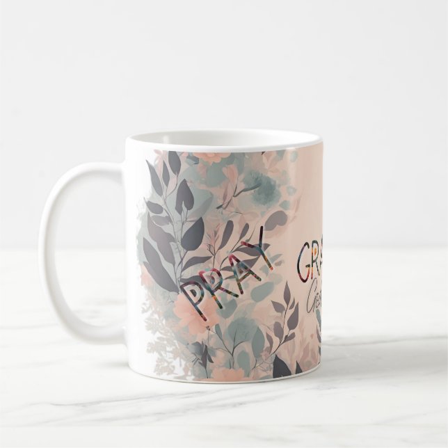 Caneca De Café Pastel Vintage Blessings Mug (Esquerda)